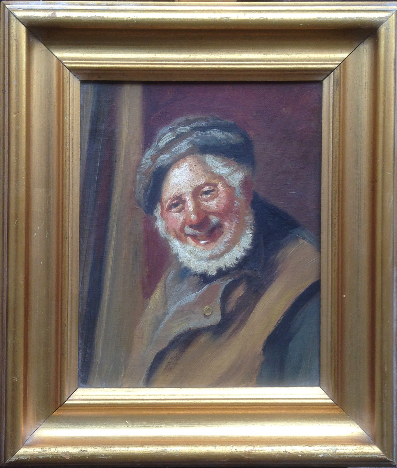 PORTRAIT of an OLD MAN w. GREY BEARD