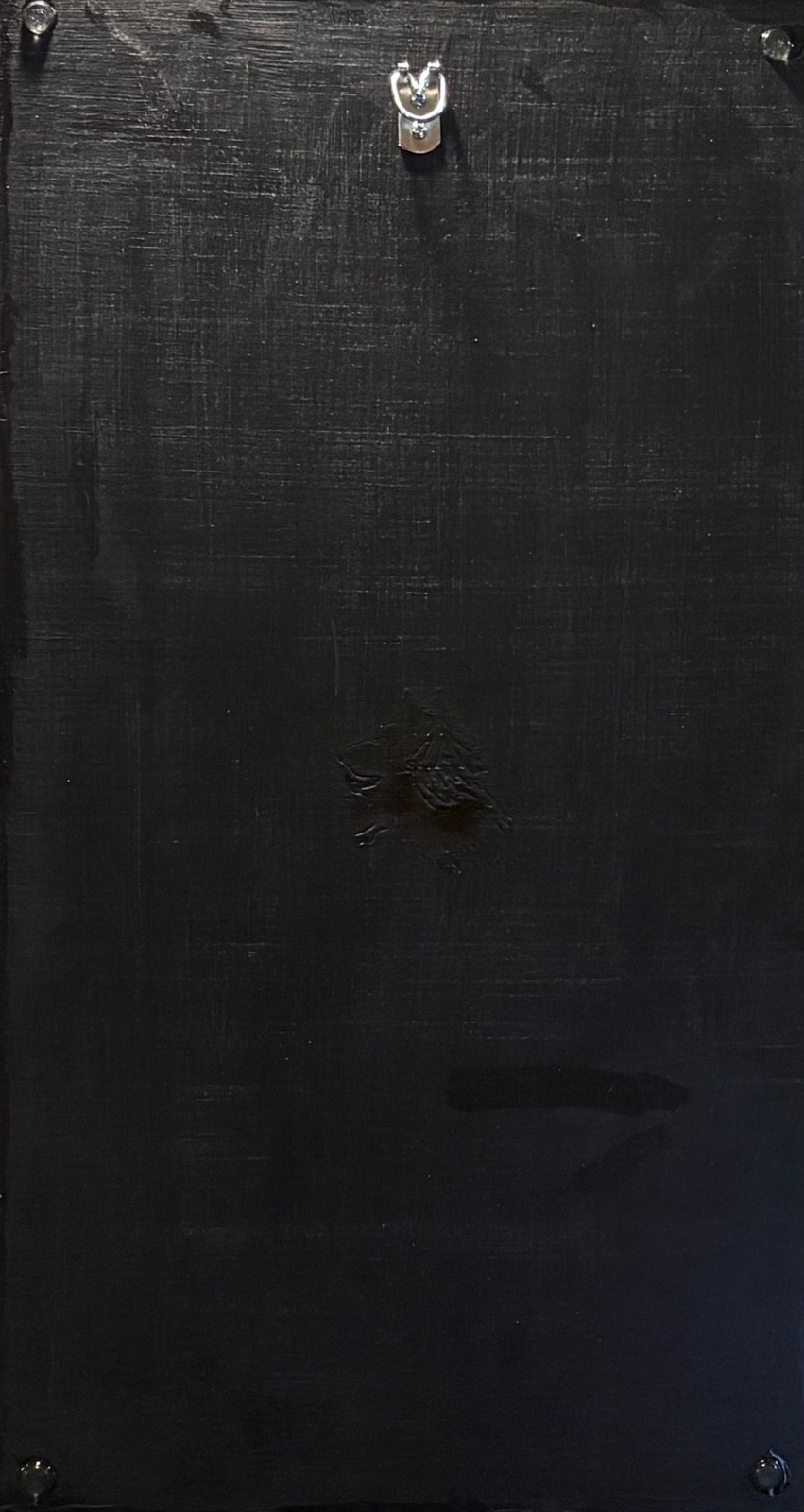 Galaxy painting on wood