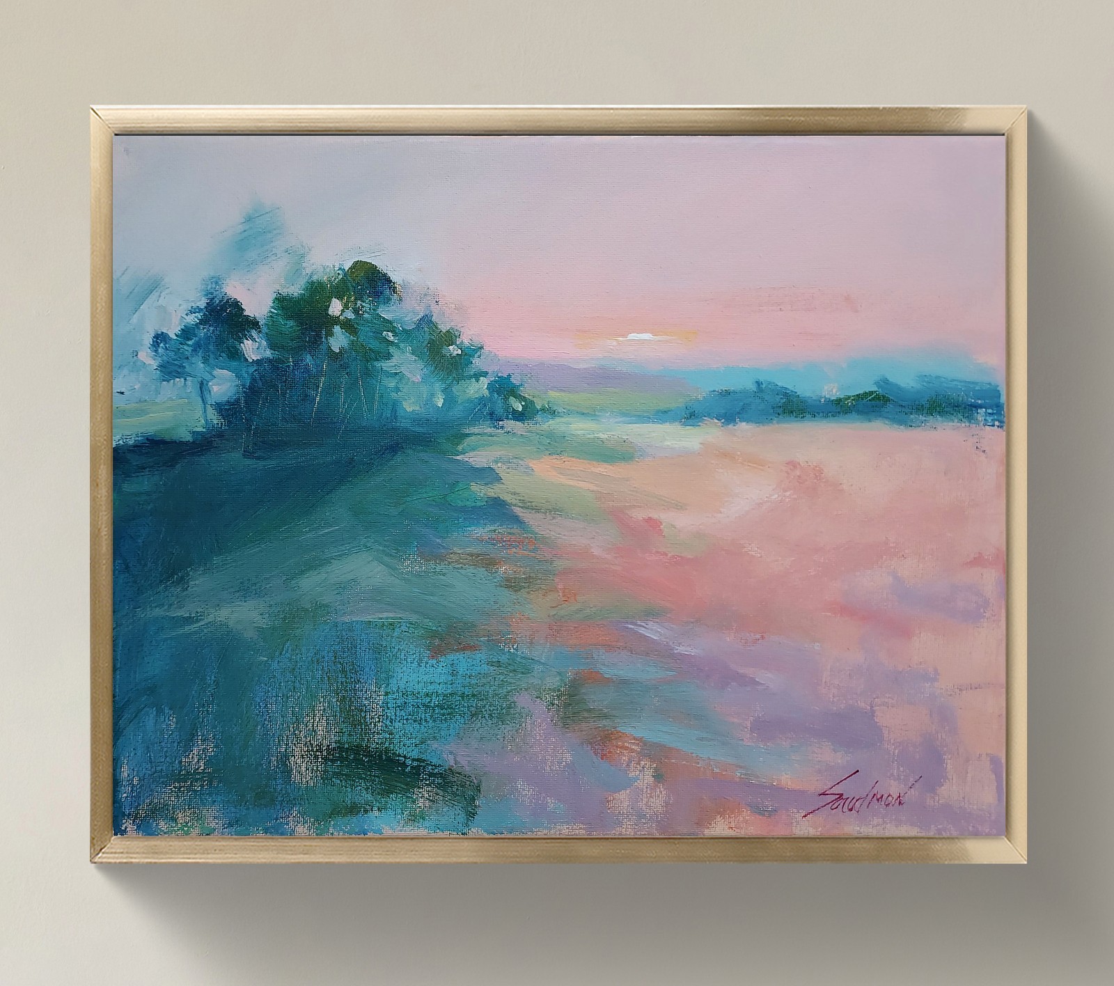 Original Impressionist Painting on 14×11 inch Canvas – Signed by the Artist