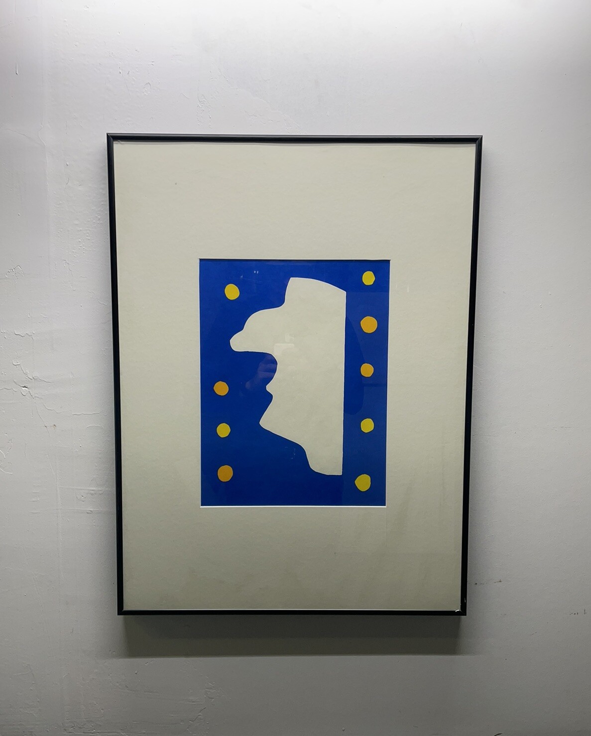 1992 Henri Matisse «Monsieur Loval” First Edition Serigraph Screen Print