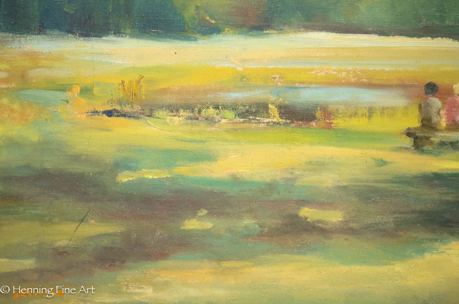 Beautiful E.B. Rumple Landscape Oil Painting Nashville Indiana Rare Artist 24×28