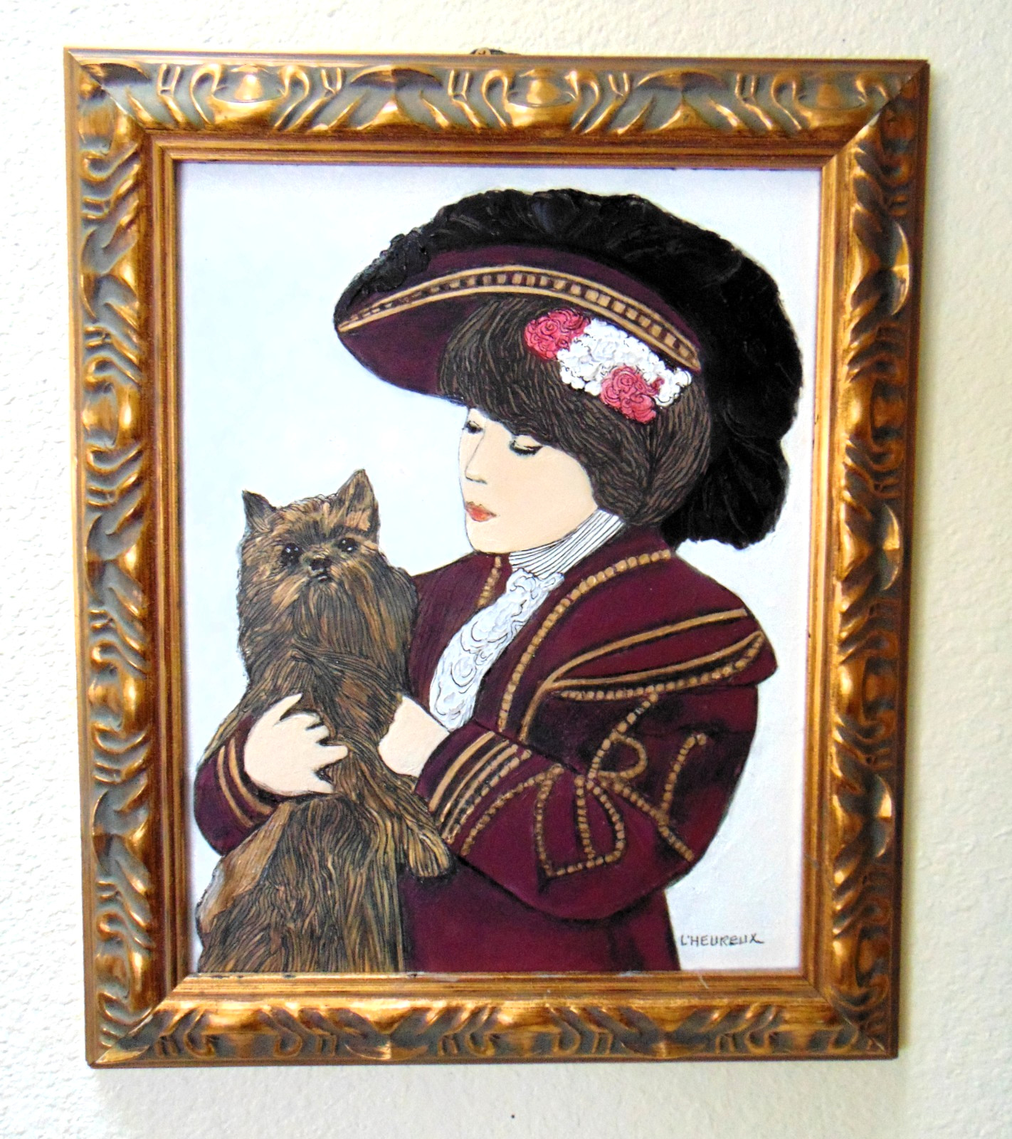 Original Painting «Sarah Bernhardt and Hamlet» – Marianne L’Heureux