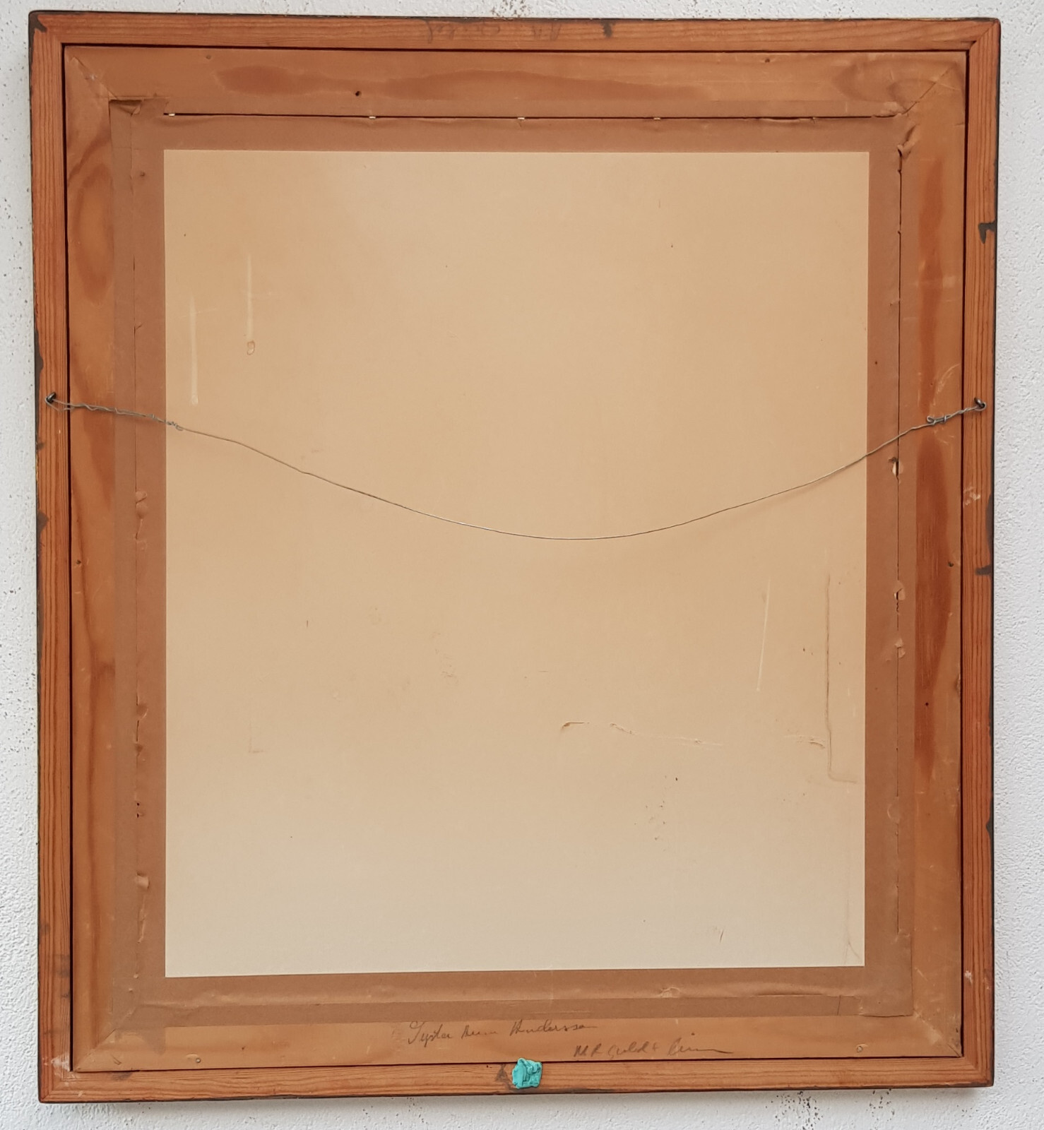 Abstract oil painting artwork with frame picture painting oil painting forest