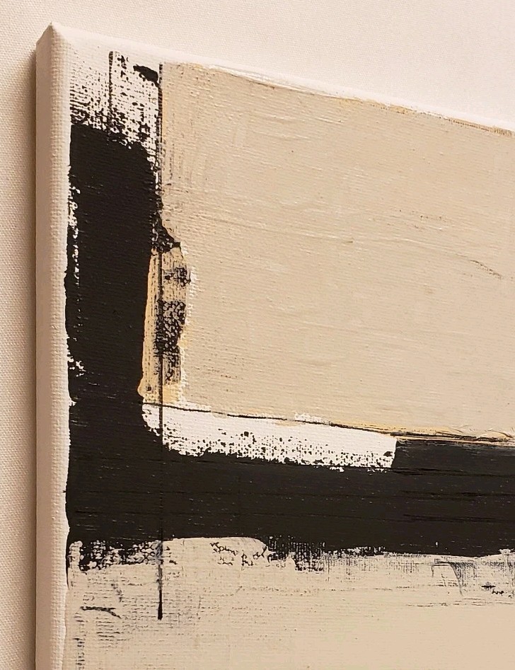 No.663 Original Abstract Modern Minimal Painting By K.A.Davis