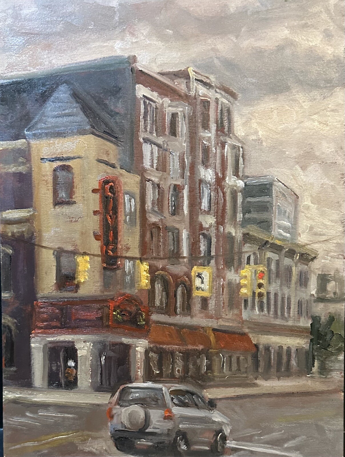 Grand Rapids Civic Theater – Original Oil Painting