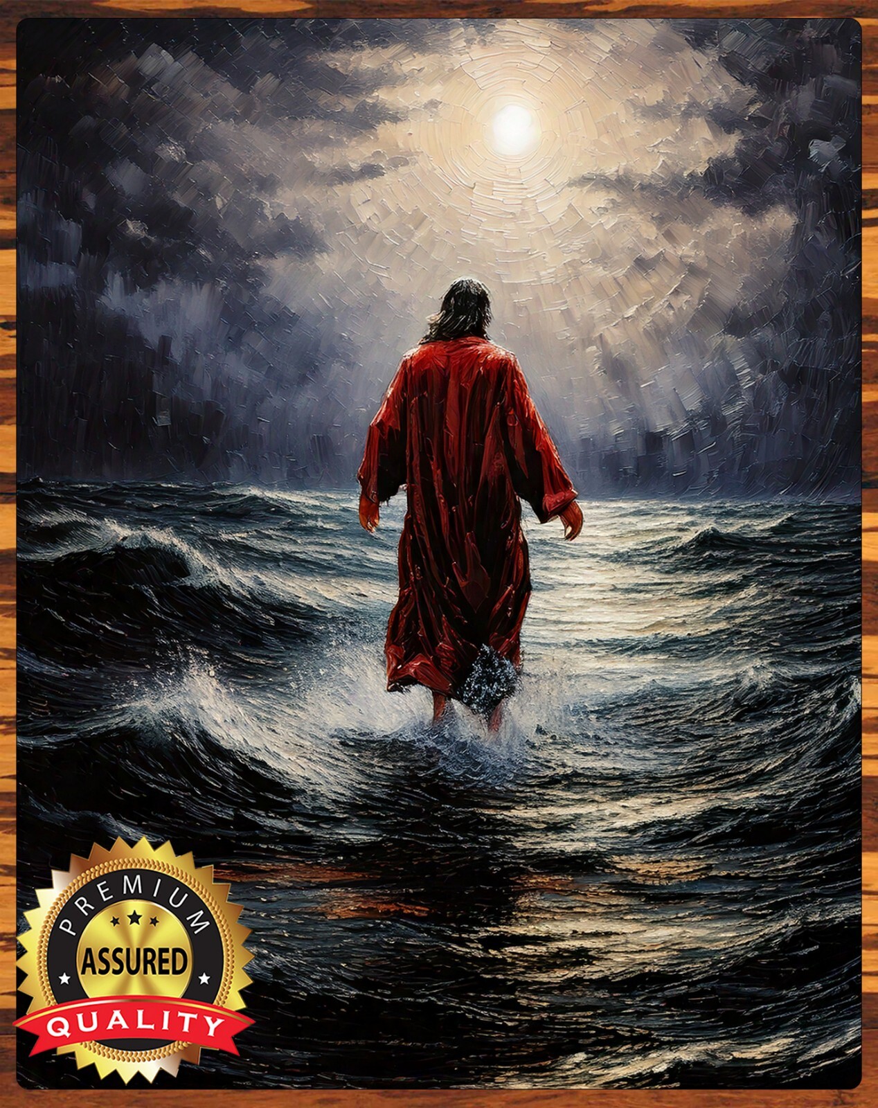 Jesus Walking On The Water – Original Art To Be Signed – 11 x 14
