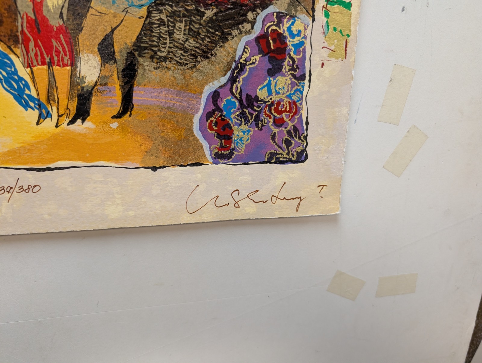 » Sweet Memories » Serigraph by Alexander Wissotzky .