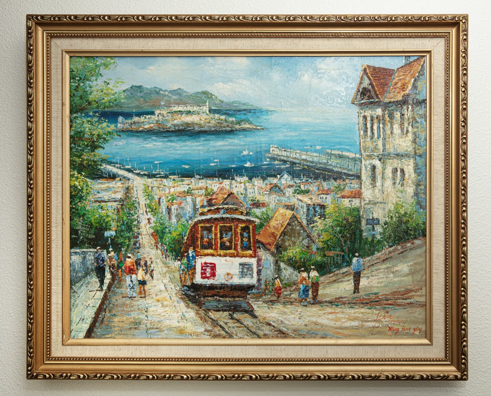 Beautiful Original Signed Painting – 20×24 Framed, 16×20 Canvas
