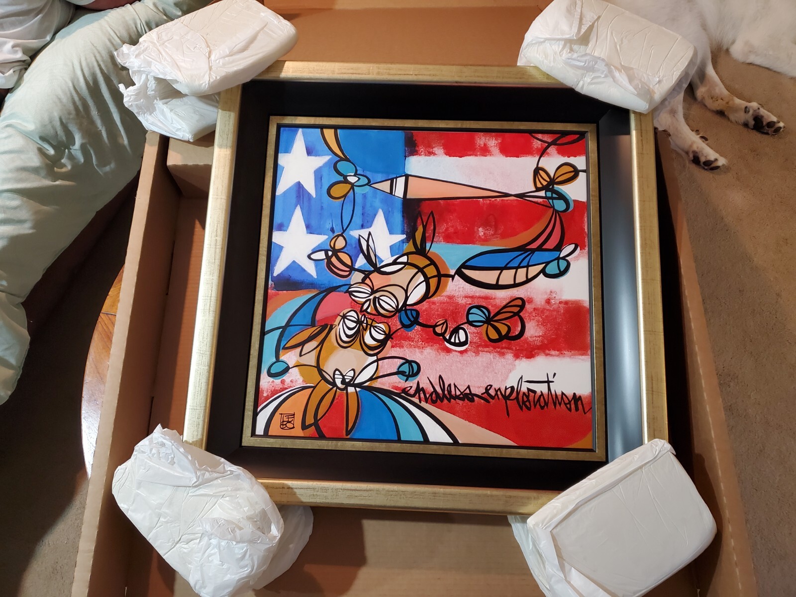 David ‘Lebo» LeBatard Color Giclee on Canvas (Endless Exploration) #237/350