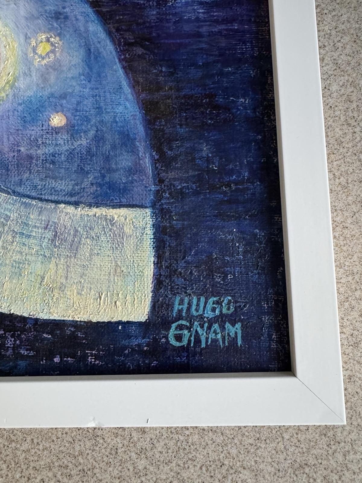 Outer Space 1950’s by Hugo Gnam Mystical Art Forgotten Master