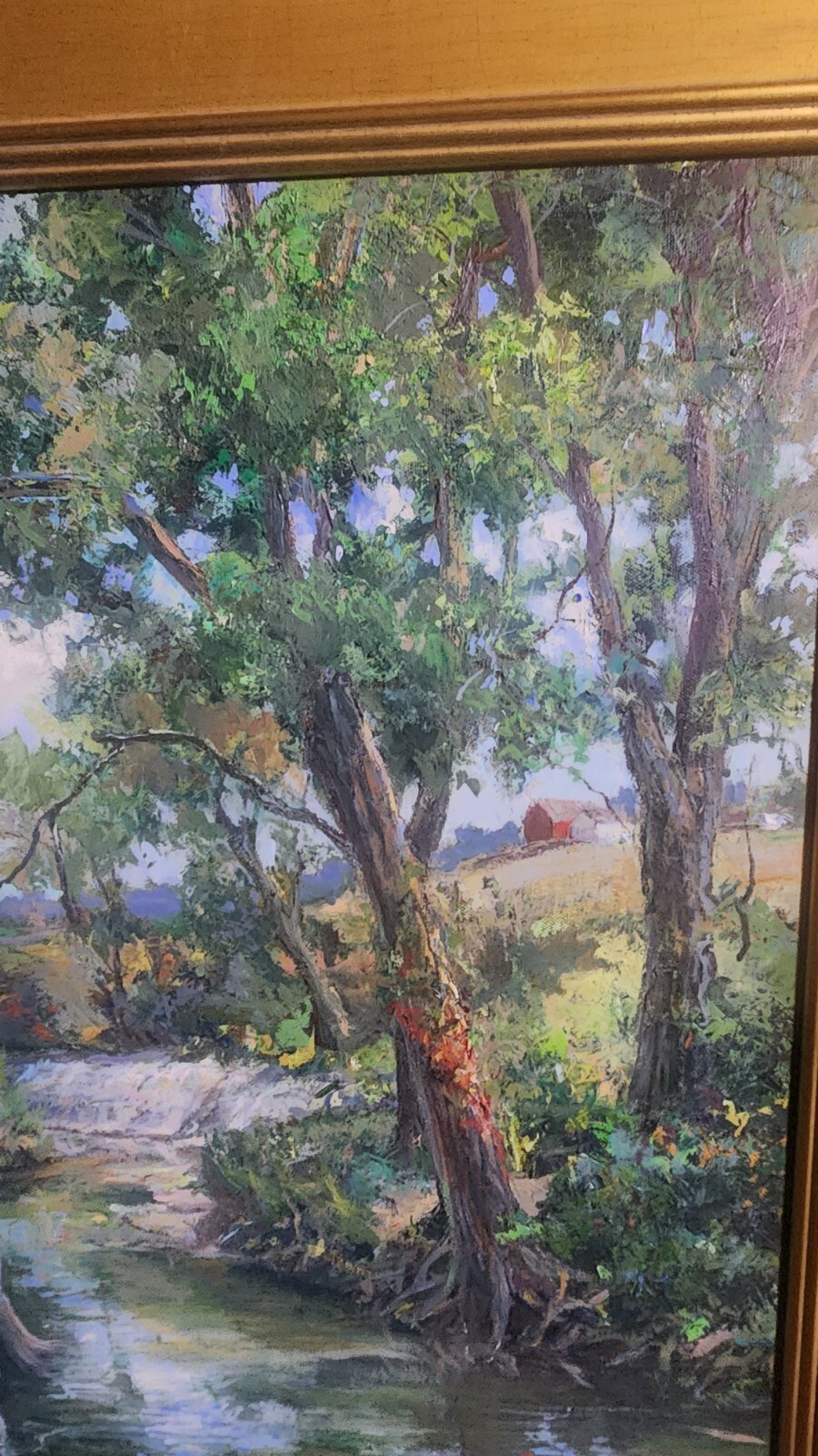 20×24 Marilyn Todd-Daniels Thoroughbred Equestrian original oil on Canvas Framed
