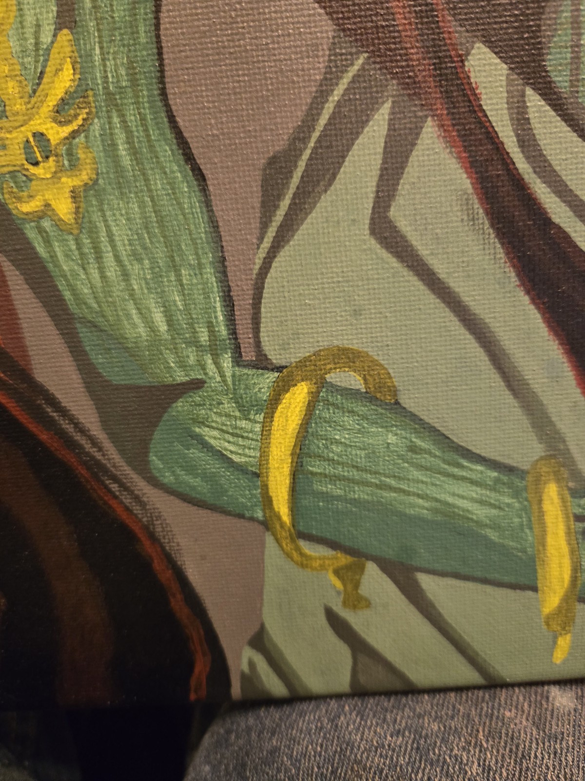 GLOW IN THE DARK | Zelda Tears of the Kingdom Ganondorf Acrylic Painting