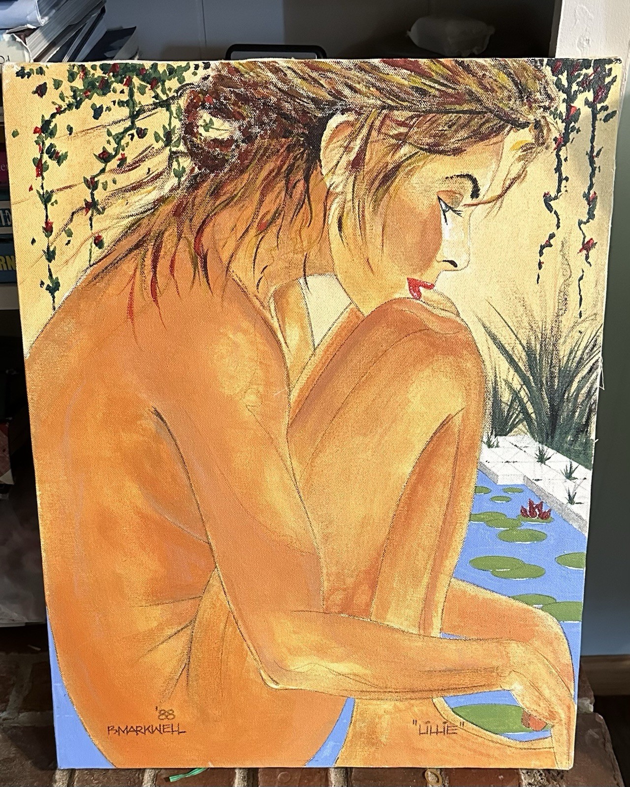 Original On Canvas Painting By Randy Dale Markwell, Oklahoma Artist