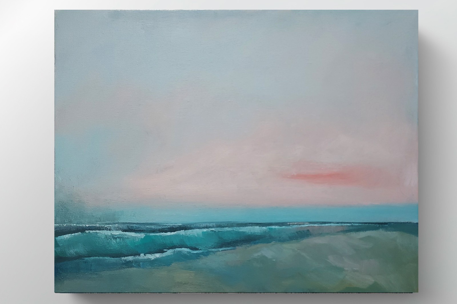 Original Impressionist Painting on 11 in x14 in Canvas – Signed by the Artist