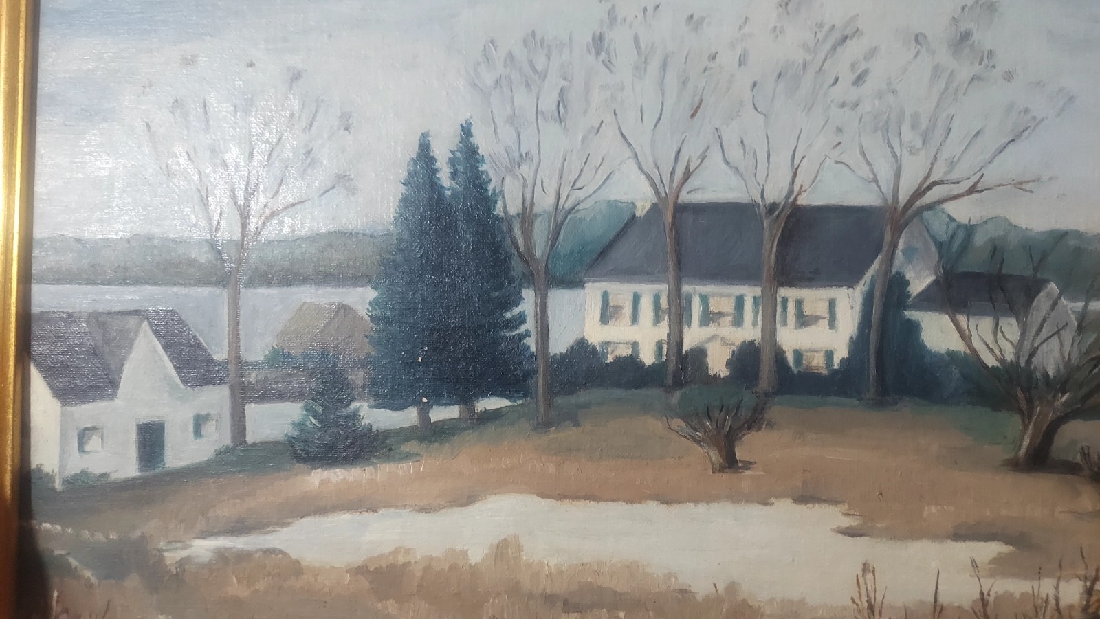 Antique Oil On Board Fulton Devoe & Raynolds Signed