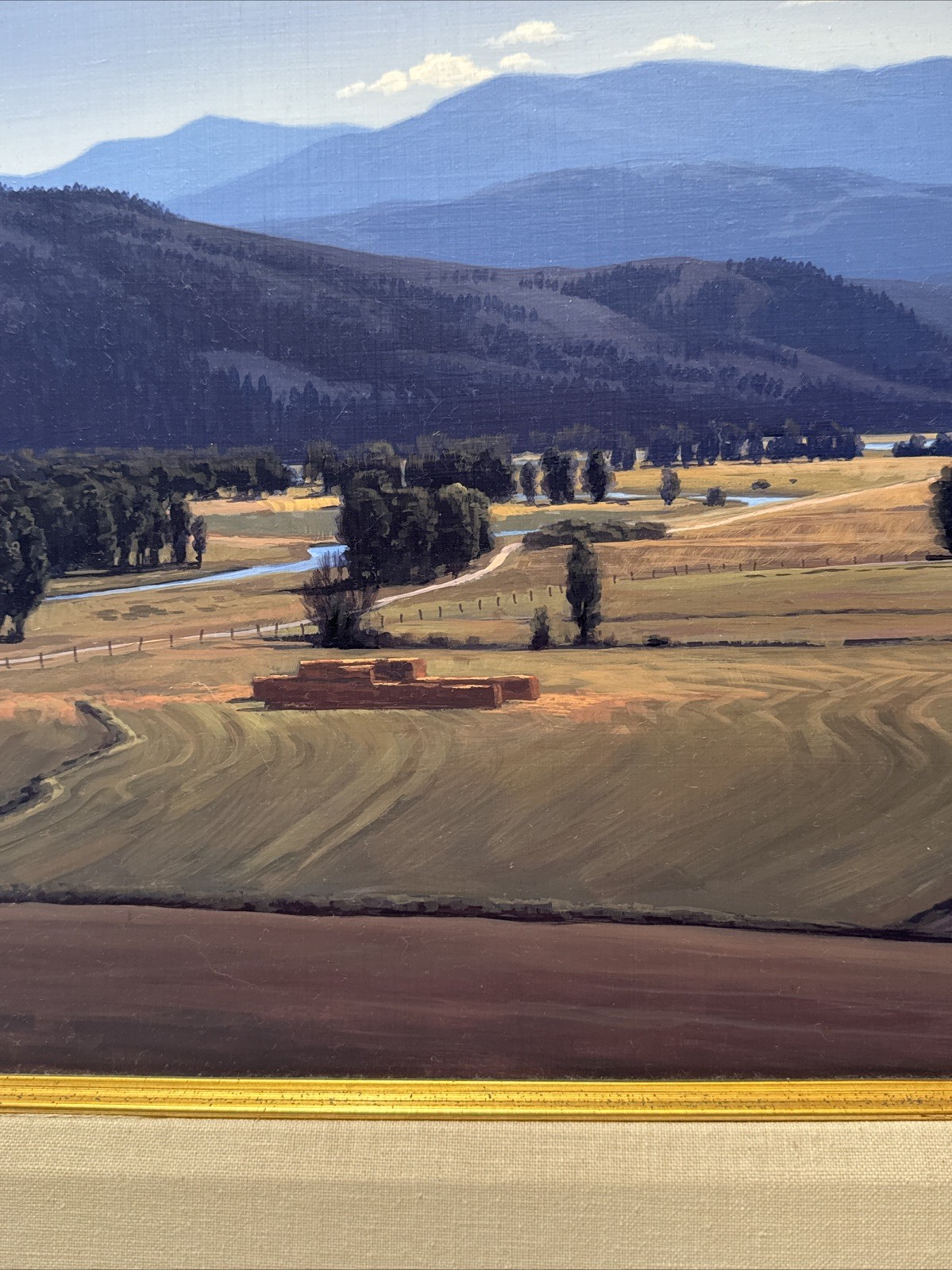 JOHN D COGAN PAINTING LANDSCAPE REALISTIC REALISM AMERICAN PLEIN AIR FAMOUS OIL