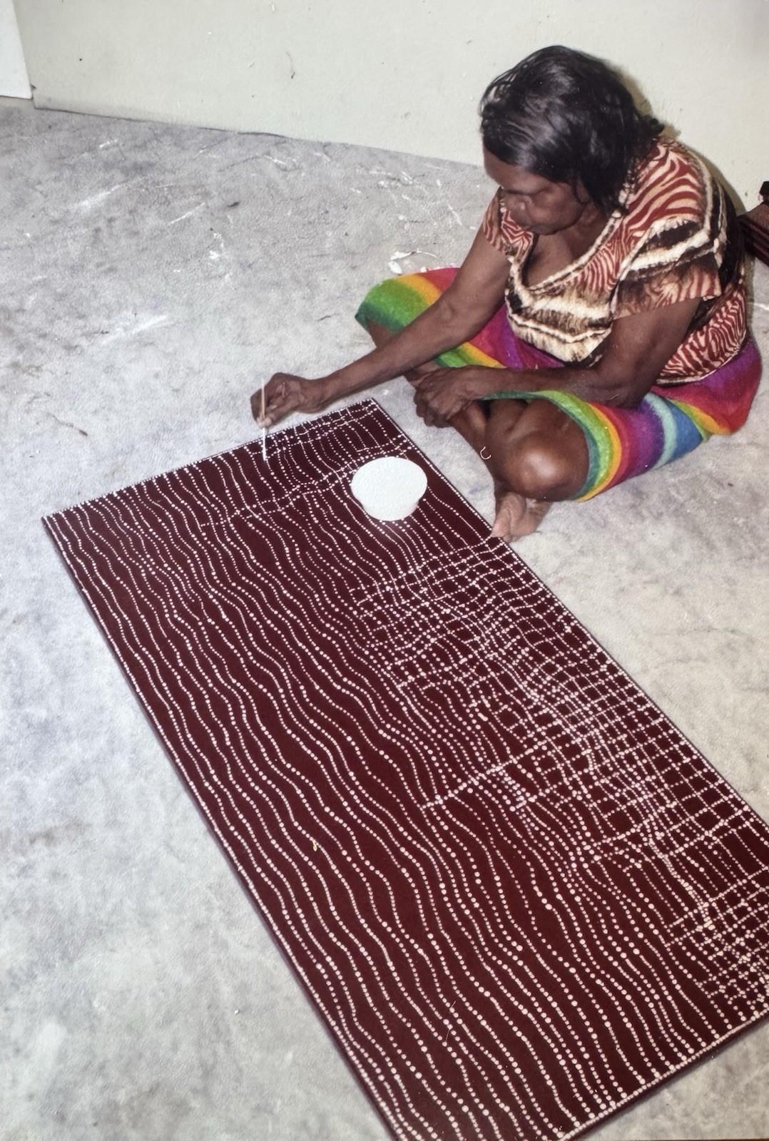 Dorothy Napangardi . Authentic Collectable Aboriginal Art, Incl COA, photo;s