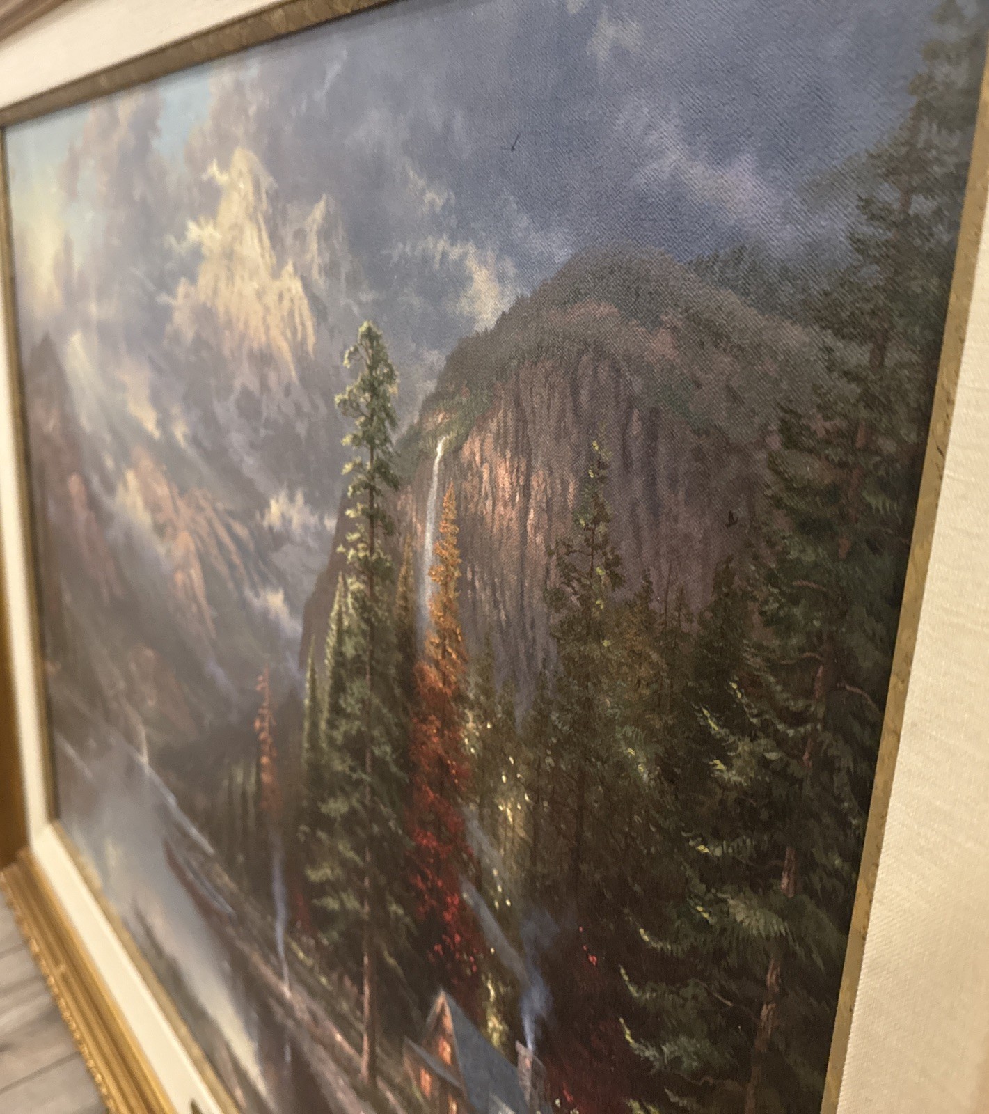 Thomas Kinkade Certified Limited Edition «Mountain Majesty” /3950 (w/COA)