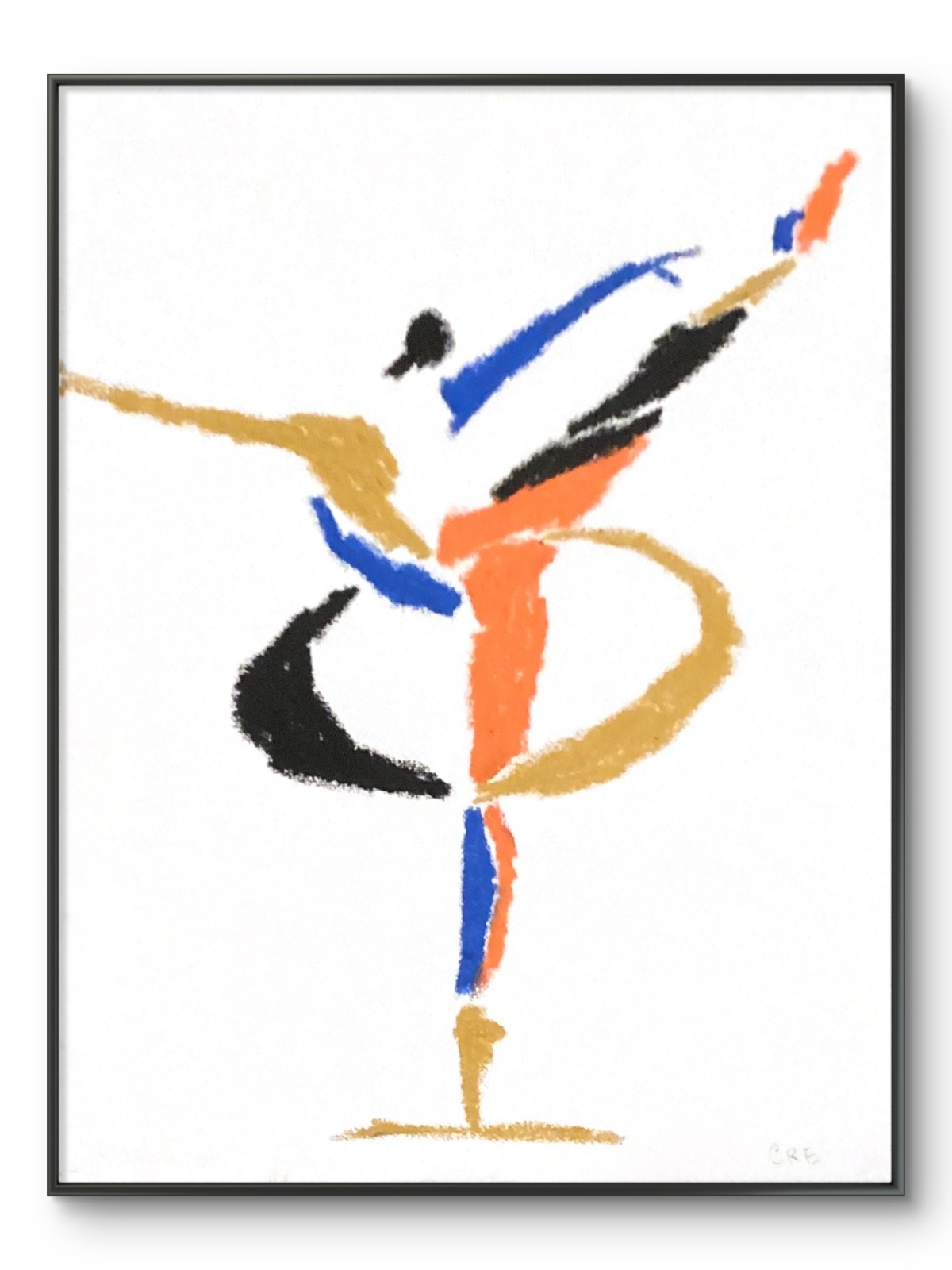 Meditation Art Yoga Boho Zen Woman Spiritual Mindfulness 11 by 14 Canvas