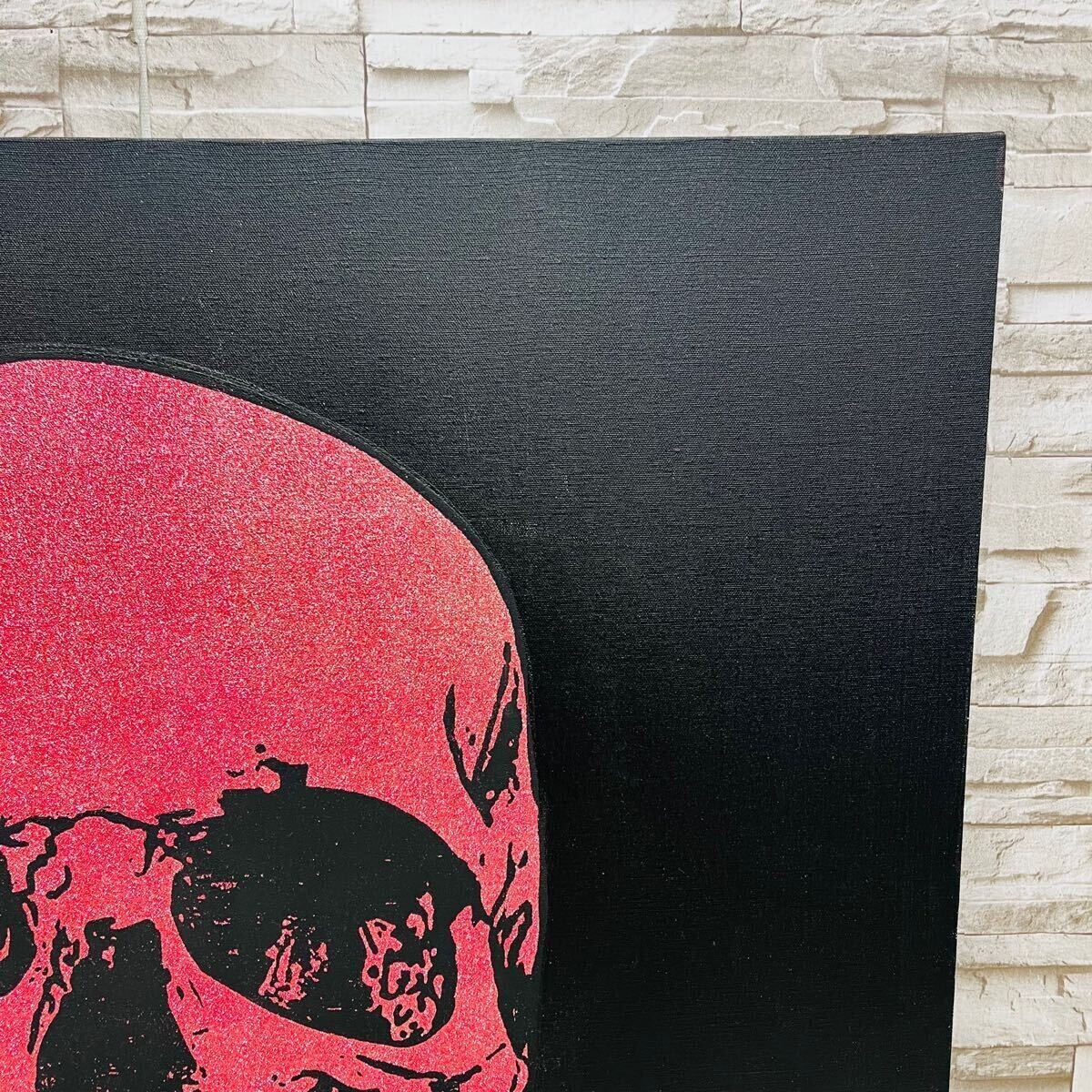 Shane Bowden – Scull Signed Original Art Painting Mixed Media on Canvas