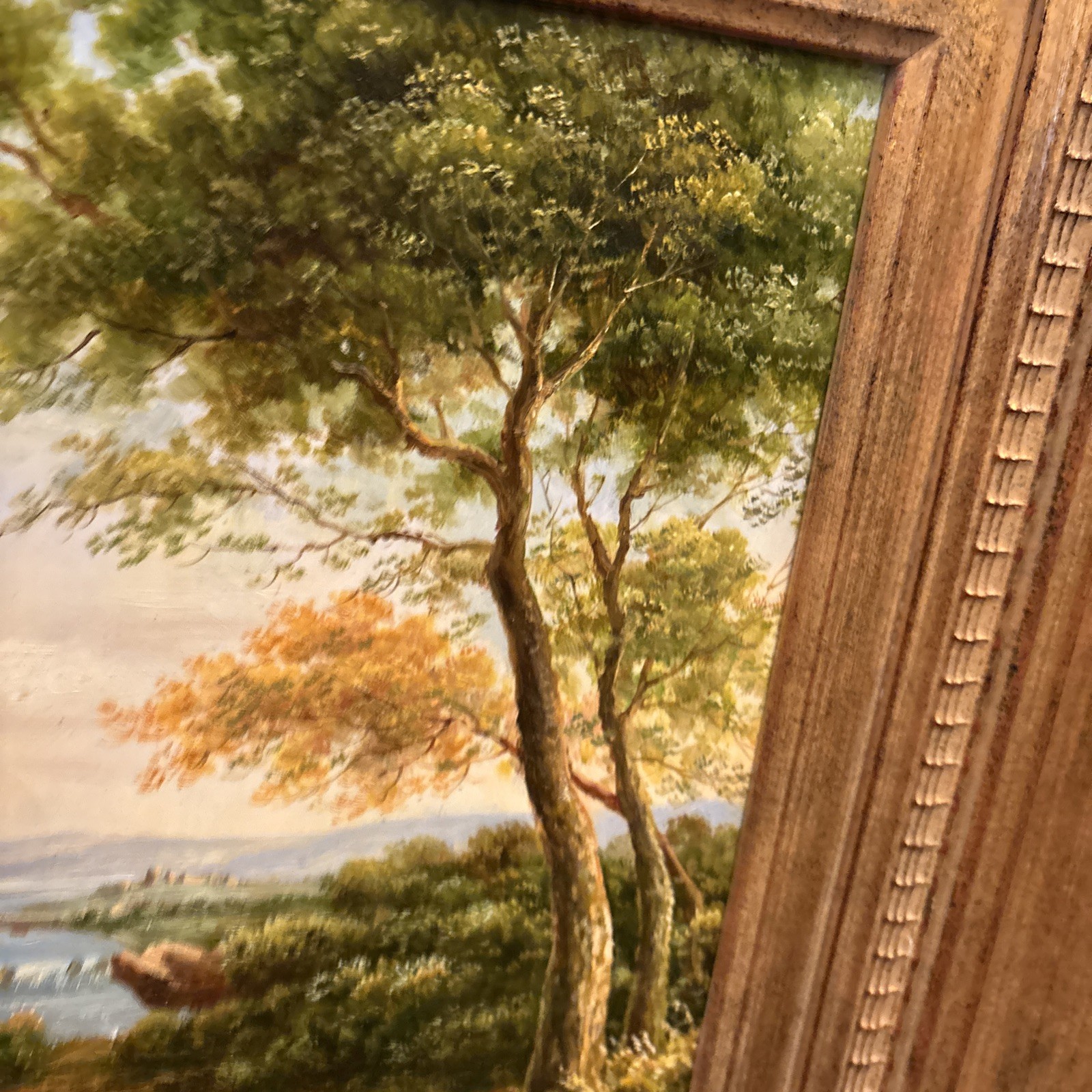 Series Of 3 Landscape Oil On Board Paintings Signed And Framed Price For 3