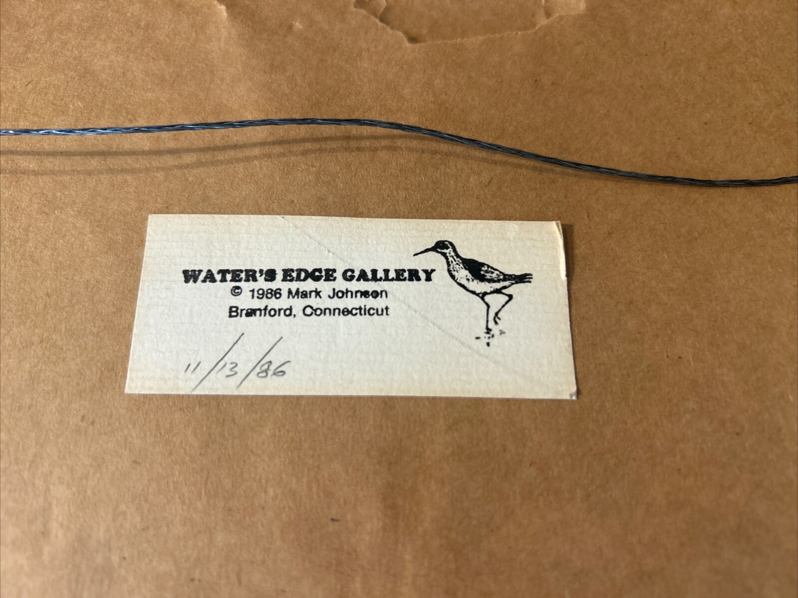 MARK JOHNSON ORIGINAL LANDSCAPEWATER COLOR PAINTING