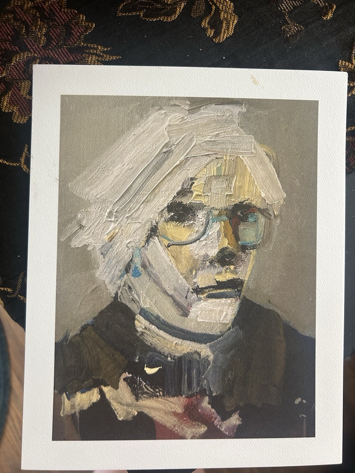 Parsons People PRINT Signed. 8×10 Textured 100 Lb Art Stock.