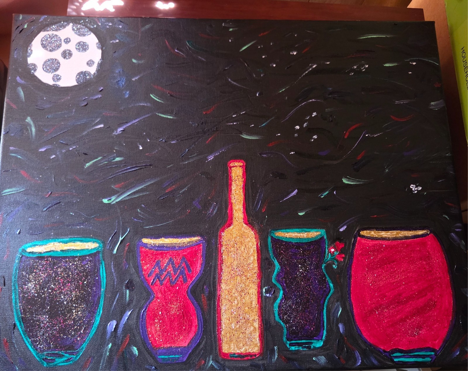 ORIGINAL ARTWORK » AQUARIUS GALAXY LOVE»