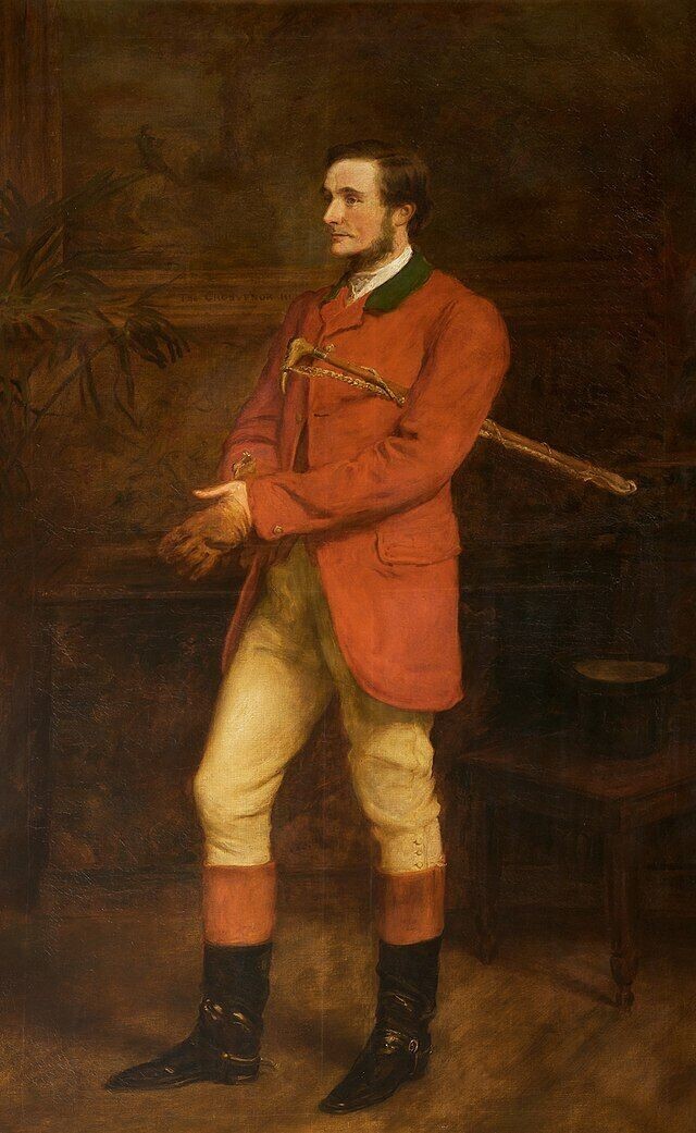 Oil Painting repro John Hanson Walker Hugh Lupus Grosvenor 1 Duke of Westminster