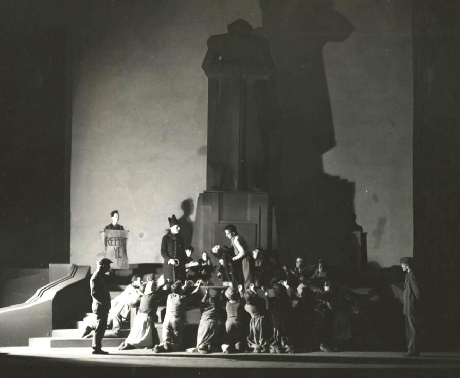 STAGE SET Design ~ MEXICAN MODERNISM ~ 1936 Cleveland Playhouse GUNTHER GERZSO