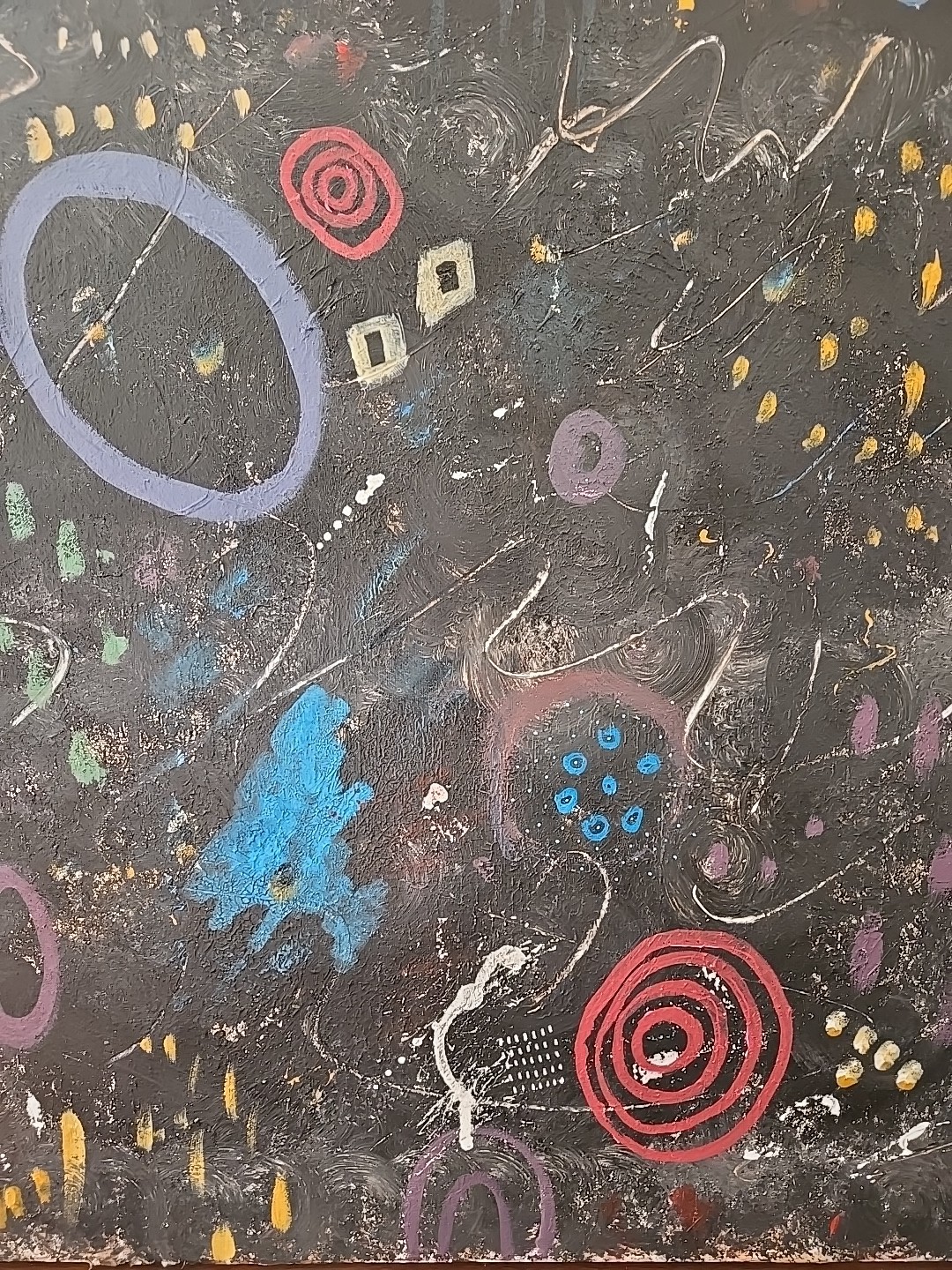 Art On Canvas. Signed 20 in X 20 in. Mind Trip. It’s An Artisan Thing.
