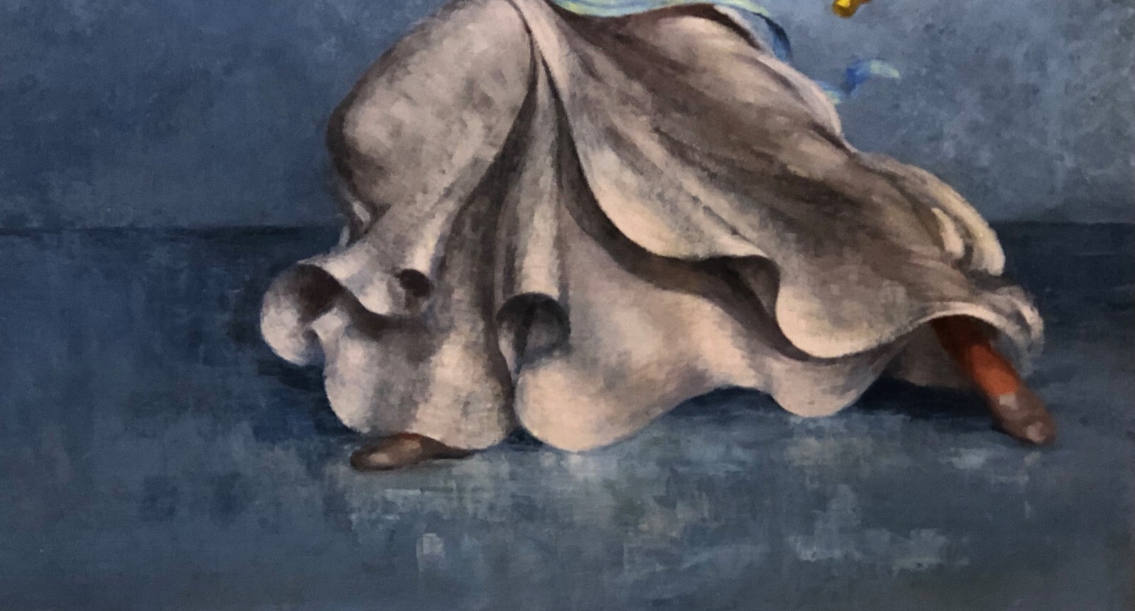 Alexander Cañedo, Dancing Man, Surrealistic O/C Painting, ca. 1950’s