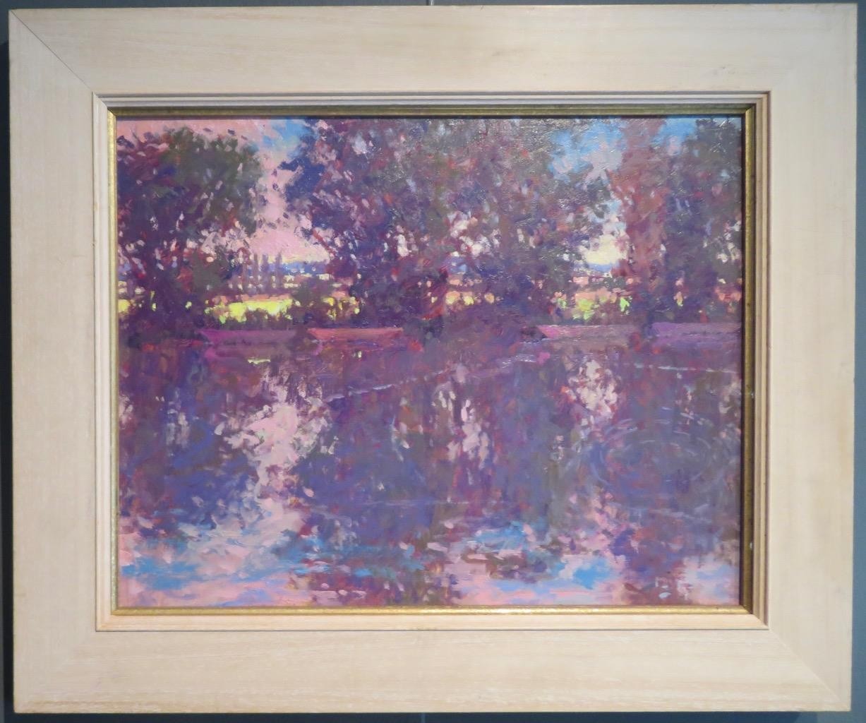 OLIVER WARMAN RBA (1932-2019) French post impressionist 20thC oil painting