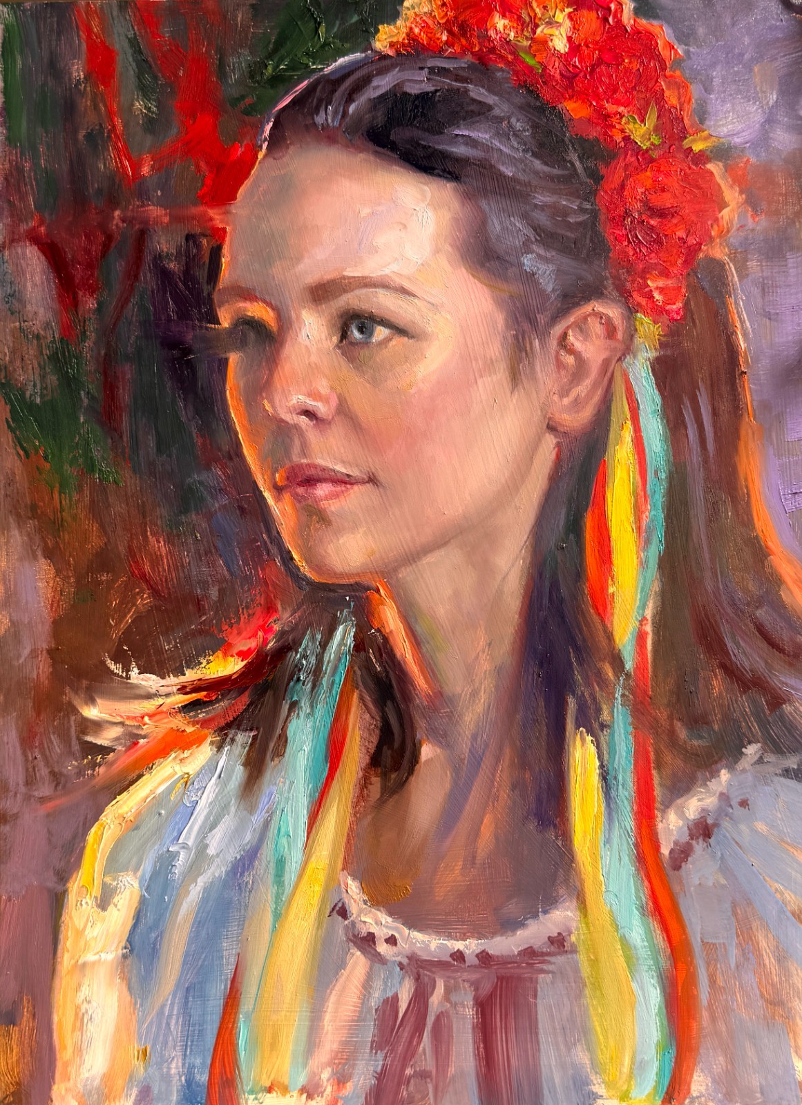 Custom Portrait Art, Oil Painting Portrait art, Original art, oil on canvas.
