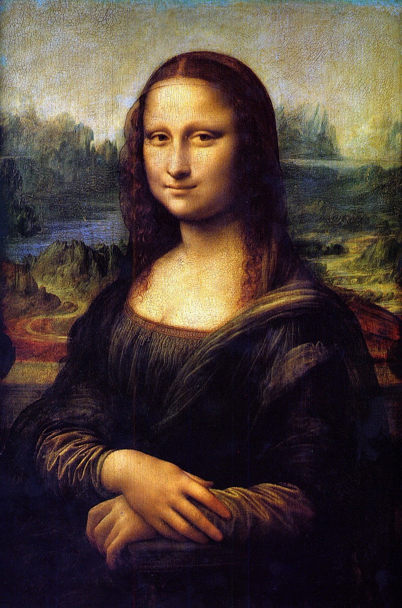 Mona Lisa Portraits Oil Painting Picture HD Giclee Printed on canvas 16×24″ L084