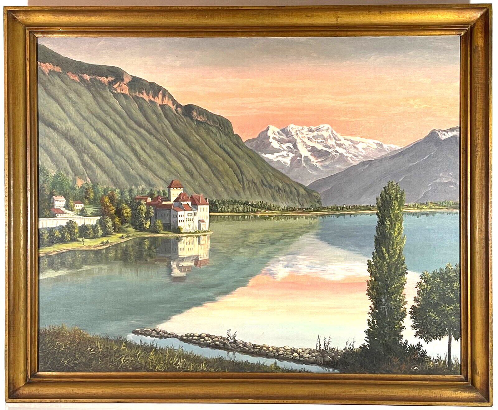 Listed Artist Albert Szatmar Nemethy Sr. (1920-1998) Signed Oil Painting