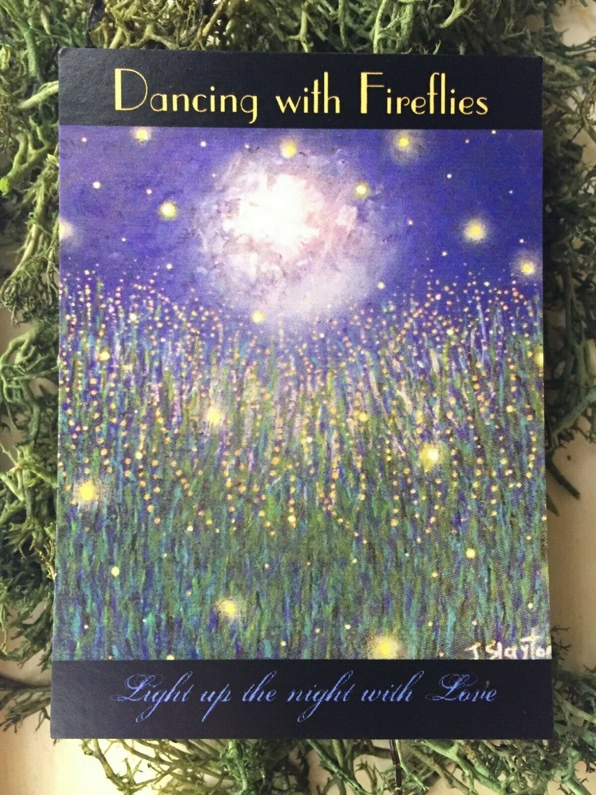 Fireflies ACEO Limited Edition Print Firefly Art Card Lightning Bugs Glow Bug