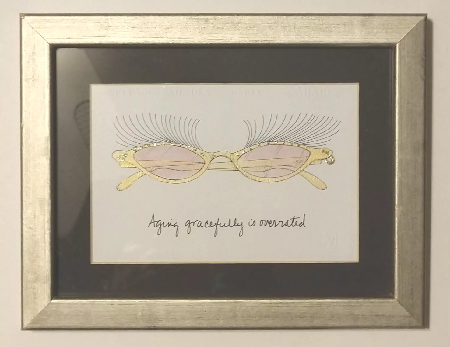 Watercolor 4″x6″ Embossed and Framed MJPressions®