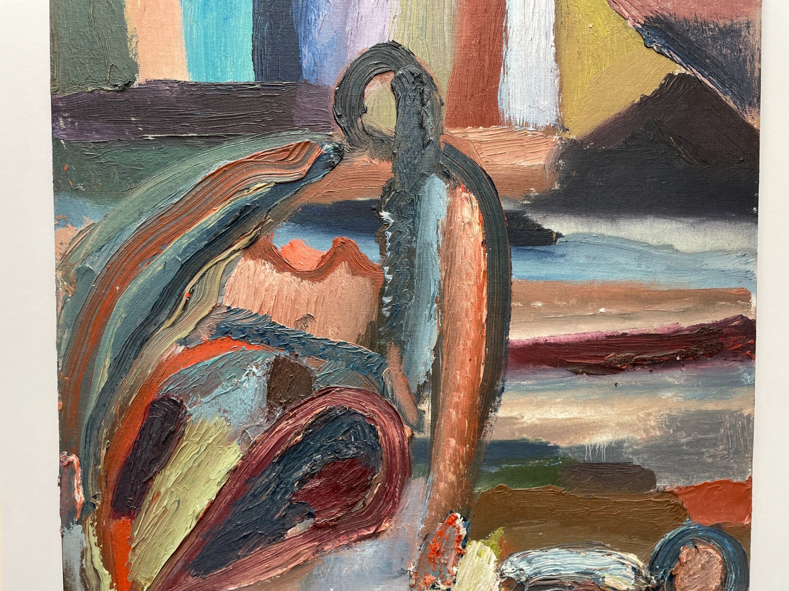 Acrylic Artwork on Art Board «Untitled» 24X30