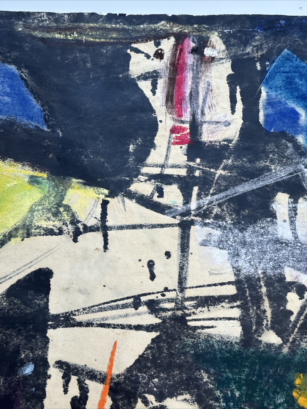 VACLAV VYTLACIL PAINTING LARGE ABSTRACT EXPRESSIONISM NEW YORK 1960’S CALIFORNIA