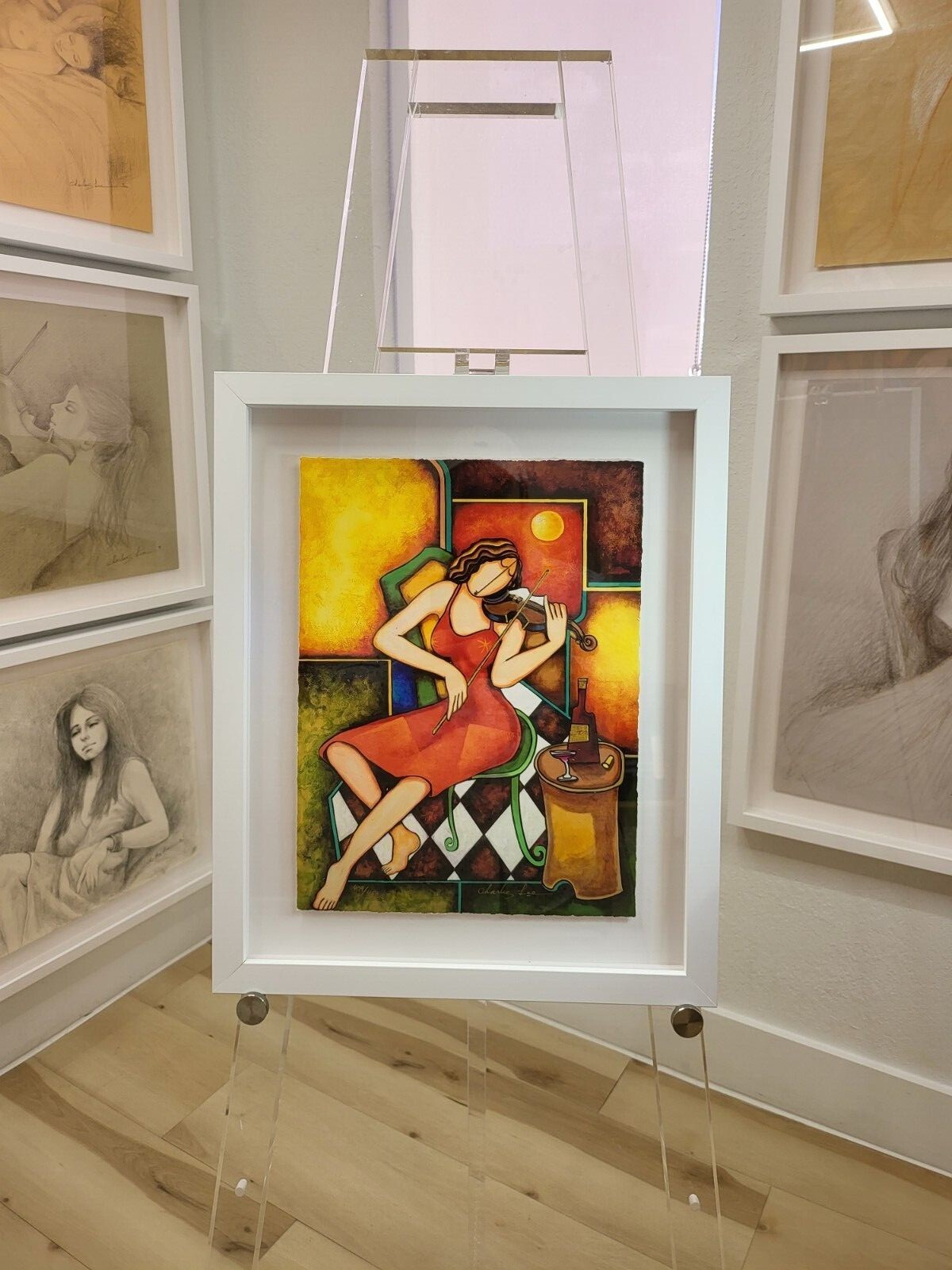 *Piece of Painting Art by Charles Lee – «Famous Park West Gallery Artist»