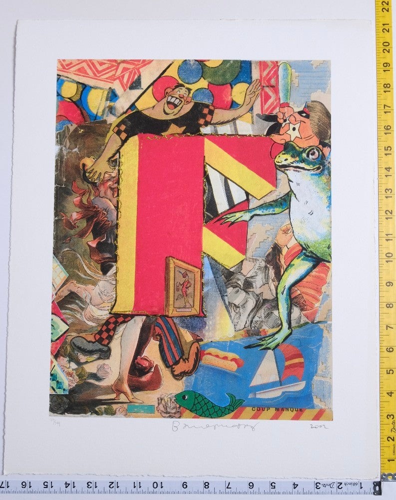 Bruce Helander – Love Letters «F» Footstep Fantasy – 2002 – New – Art