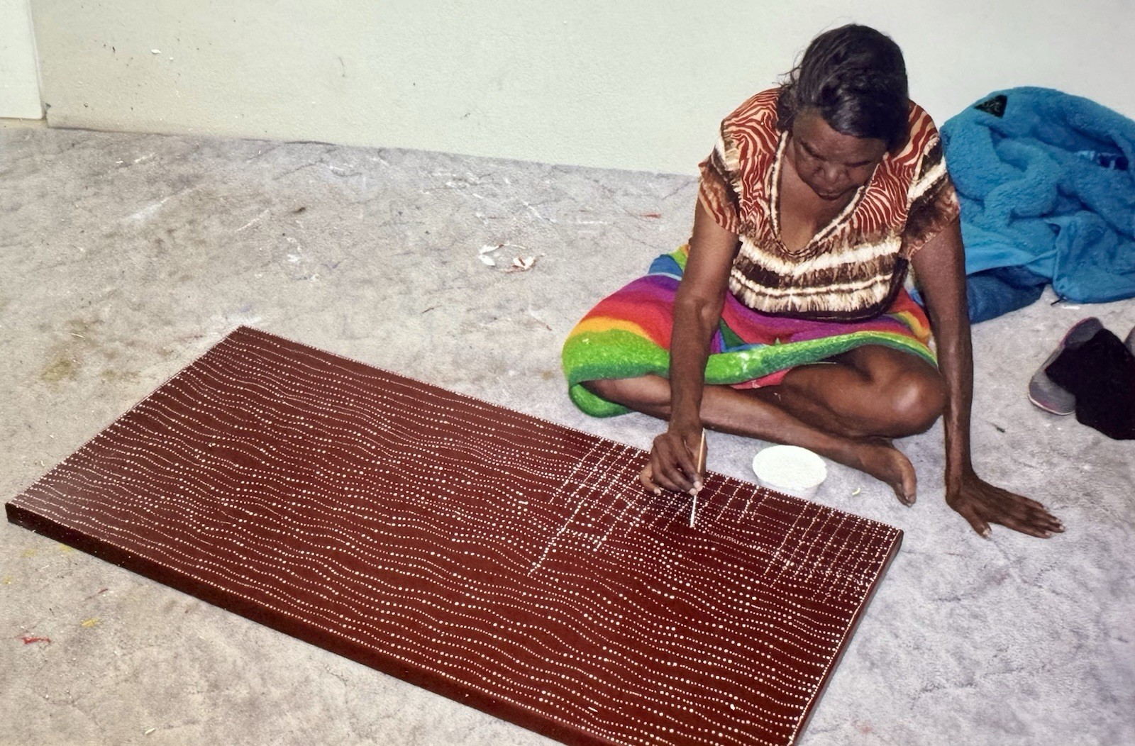Dorothy Napangardi . Authentic Collectable Aboriginal Art, Incl COA, photo;s