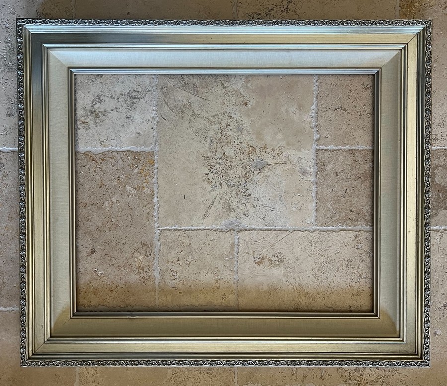 PEWTER THOMAS KINKADE FRAME 24″ x 30″