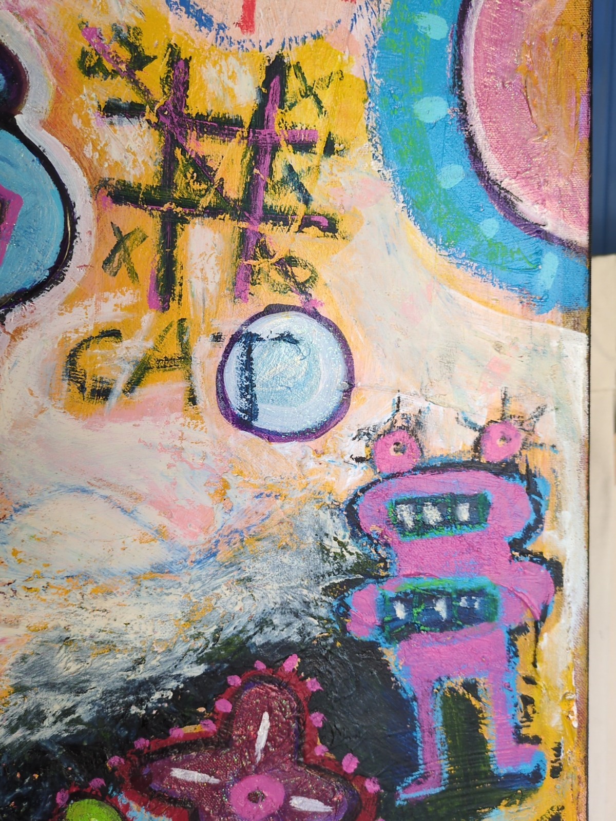 LONG LIFE, JOY, PROSPERITY – K. Bickman, White Tara 6′ x 11′ Exclusive Fine Art