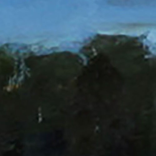 LANDSCAPE Oil painting contemporary 8×8 UKRAINE