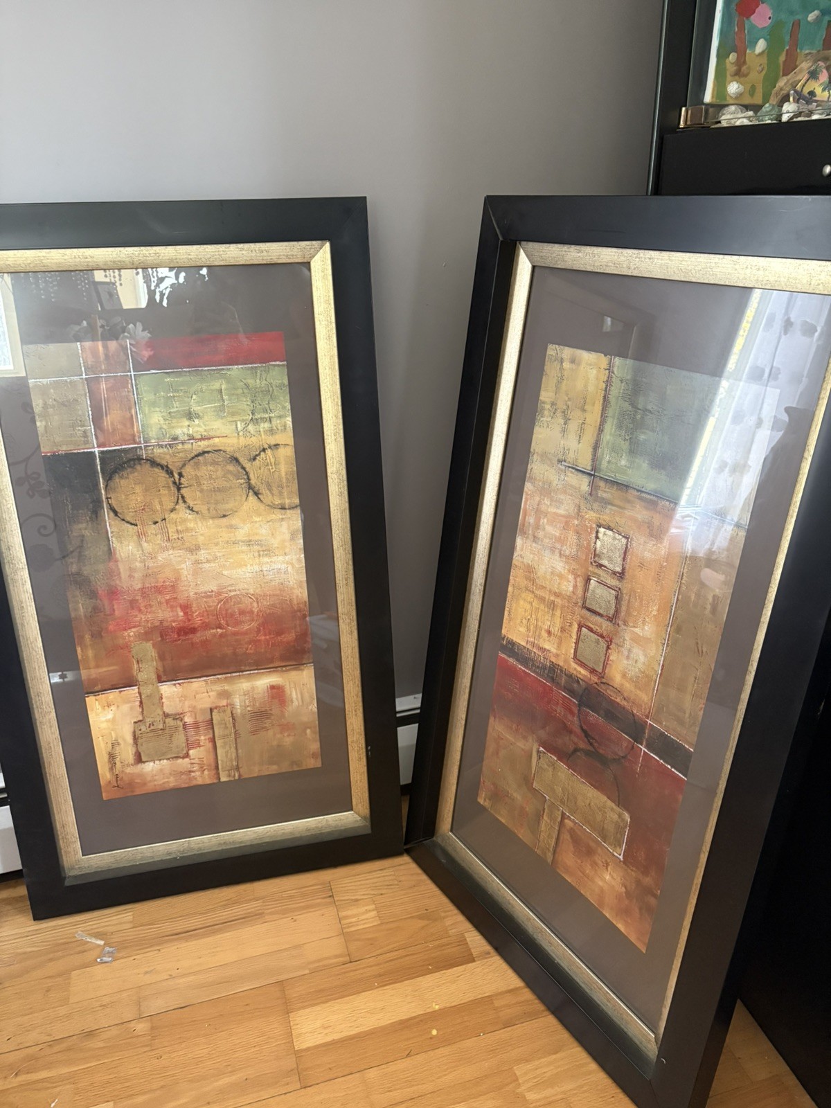 HARMONY I by MIKE KLUNG 54W»x27H» – DEEP MULTI-COLOR ABSTRACT