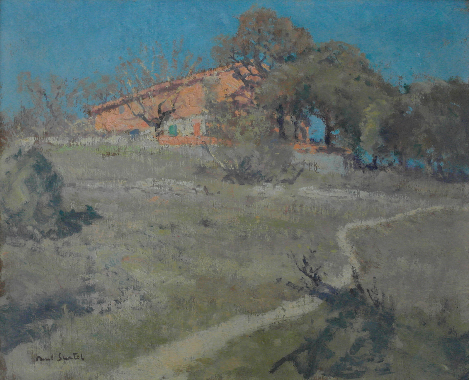 Paul Surtel. «The Brick House – Moors». Oil on panel v750