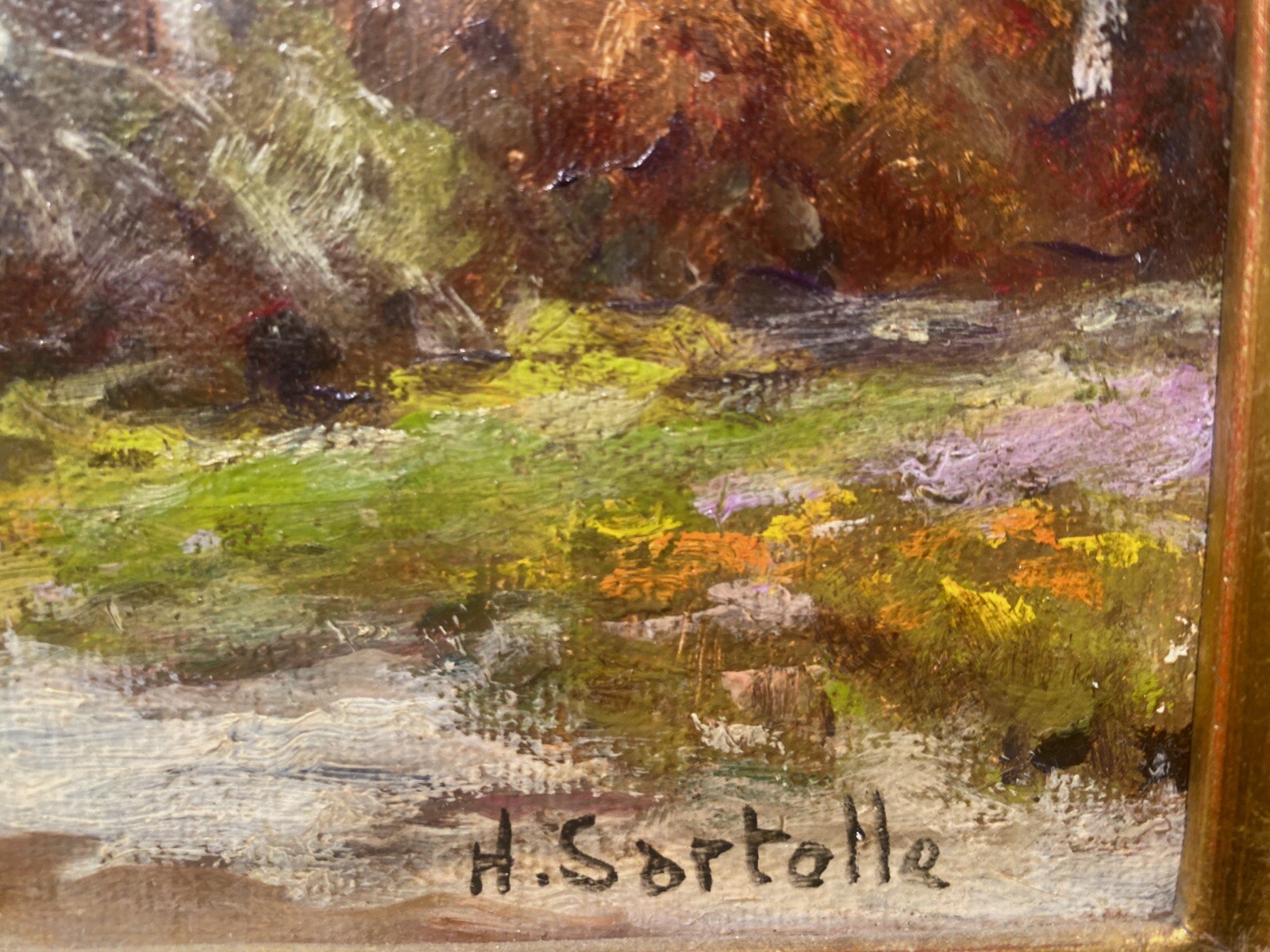 Hebert SARTELLE, «Mt Baldy, San Gabriel Valley» The Itinerant Artist of the West