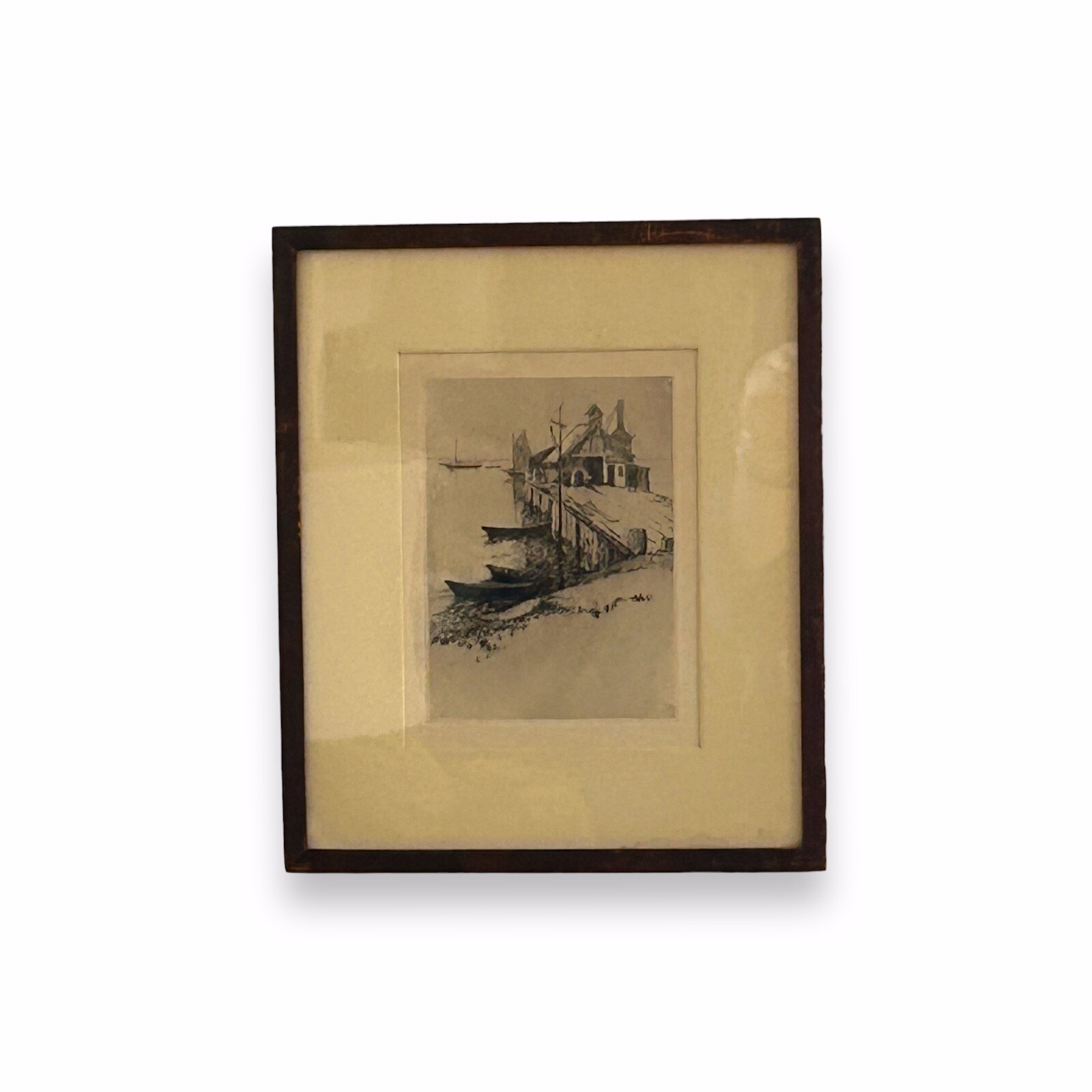 One Original Artwork / Boat Scene / Circe early 1900’s